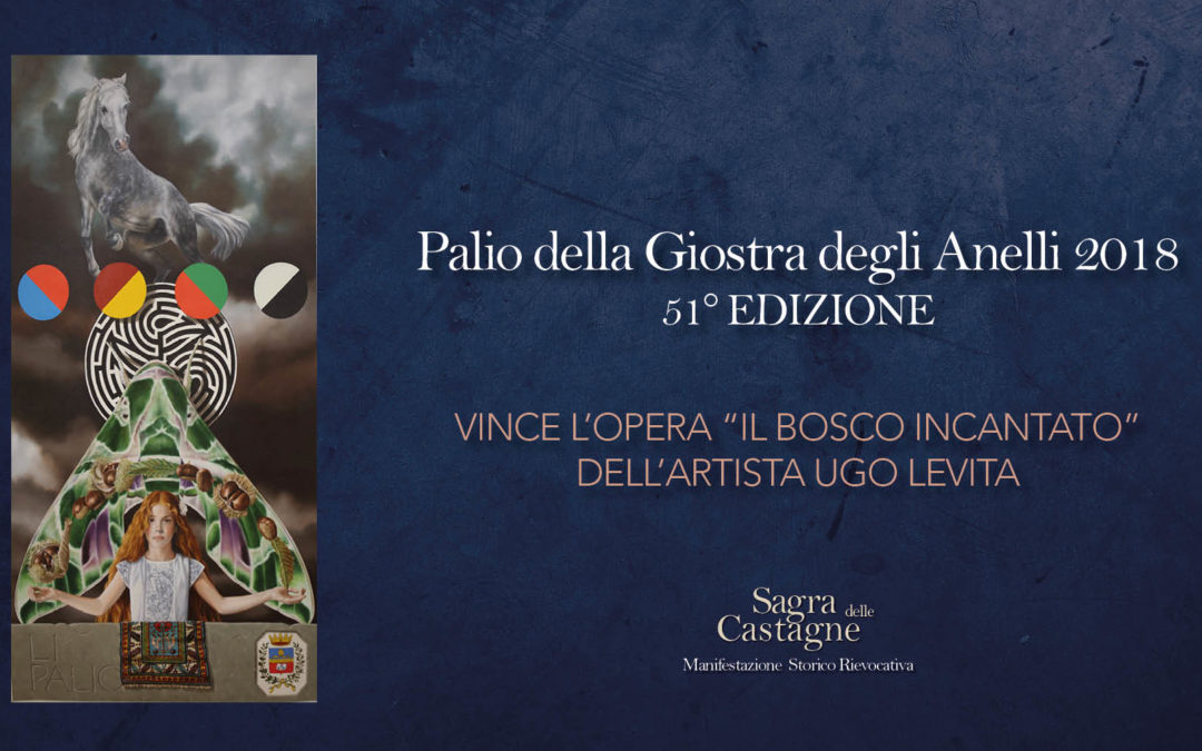 Ecco il Palio della Giostra degli Anelli, realizzato da Ugo Levita