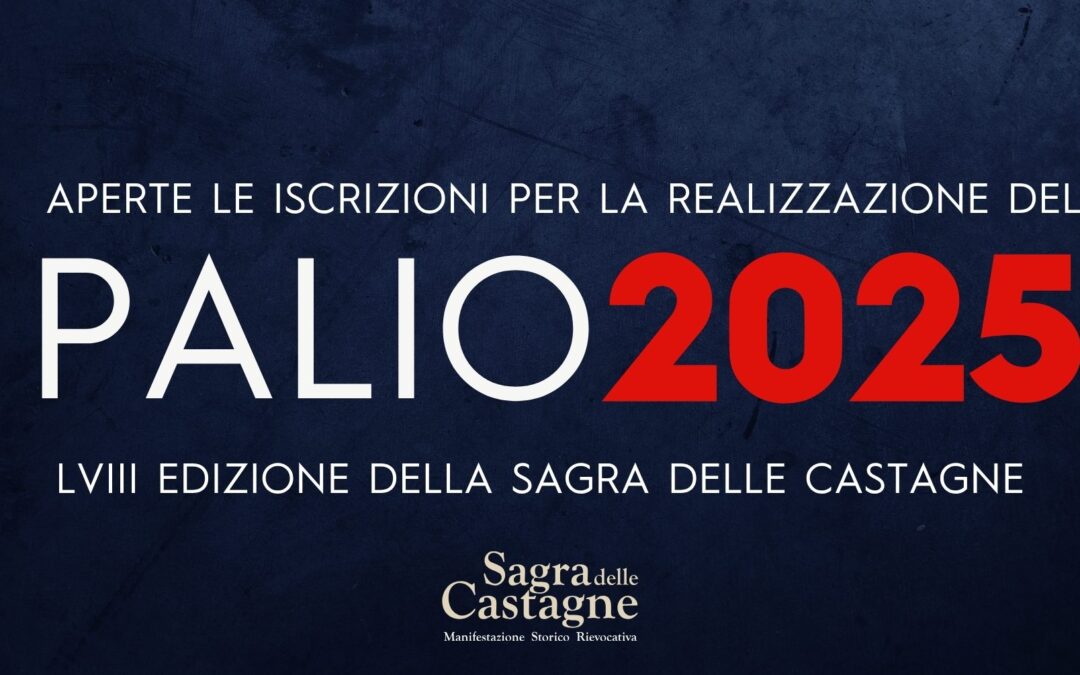 Concorso per la realizzazione del Palio 2025